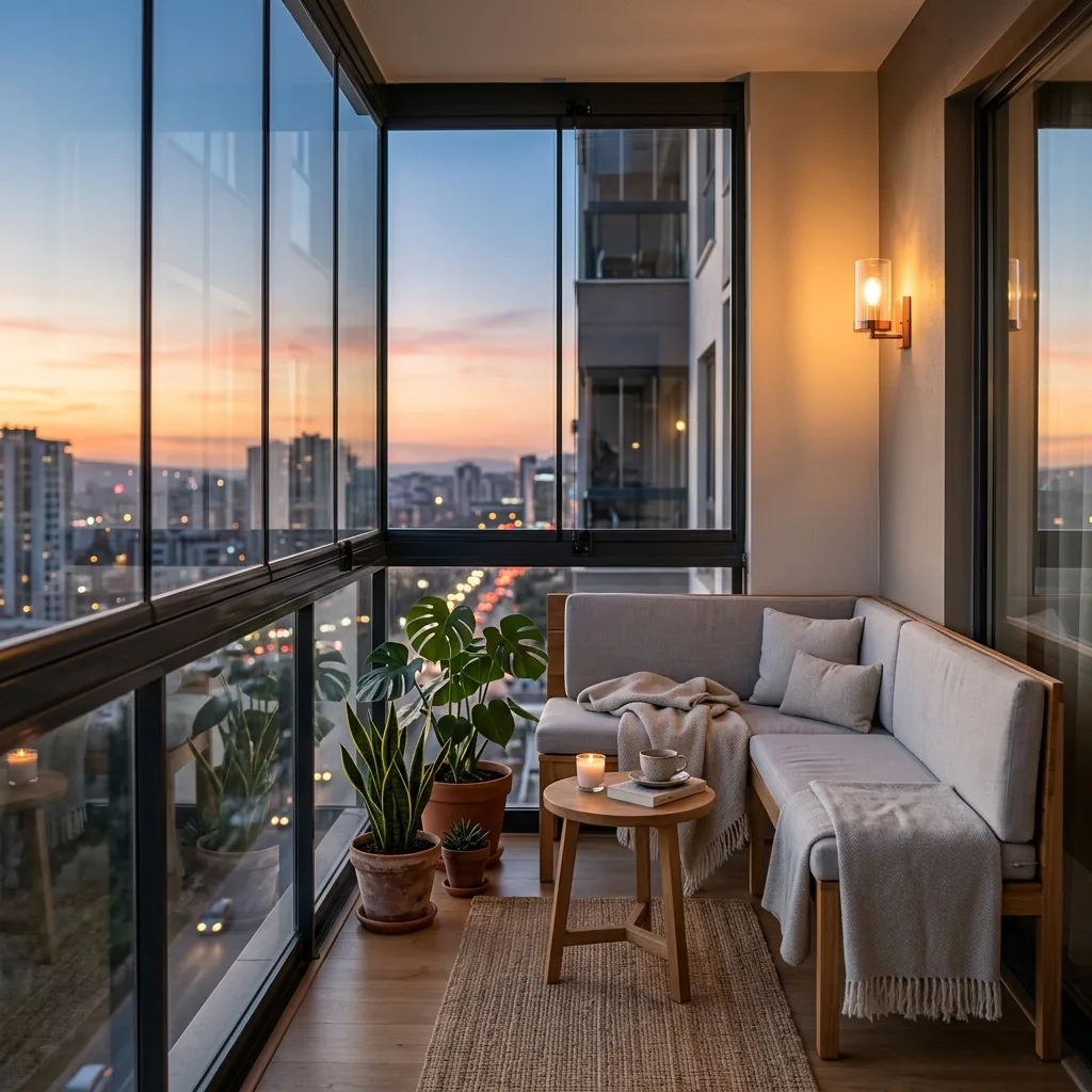 Cam balkon dekorasyonu kart görseli